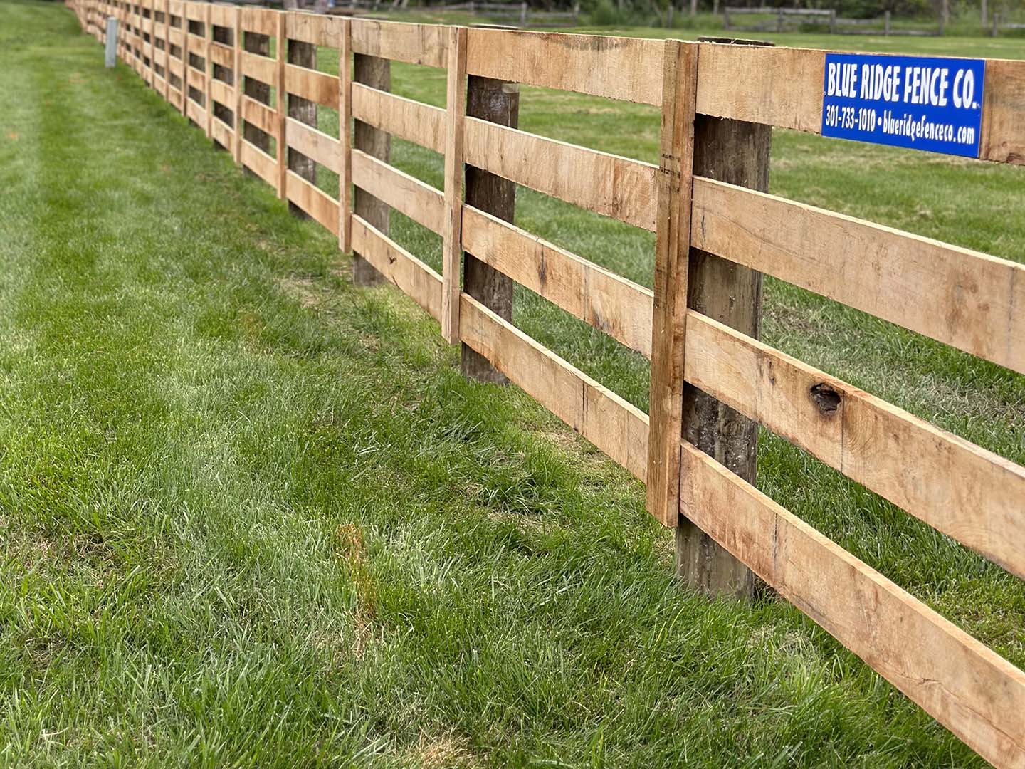 Photo of equestrian fencing in Maryland