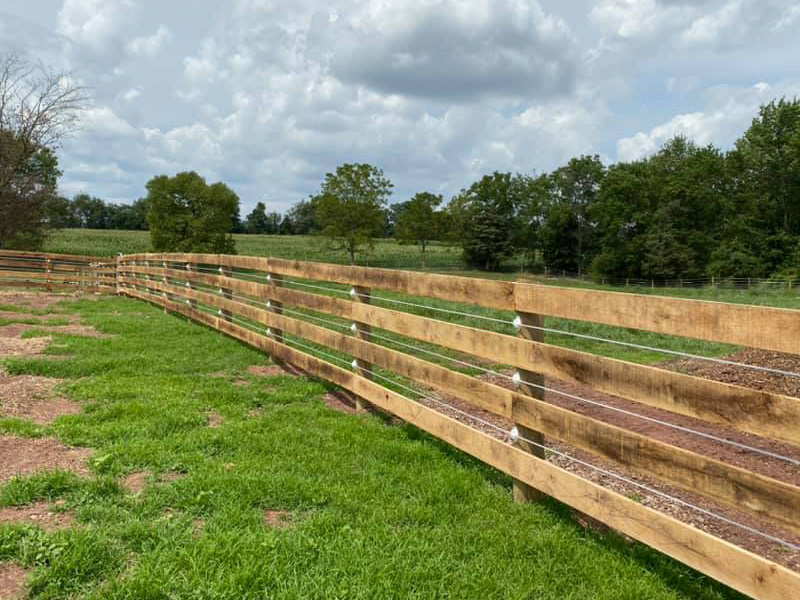 Grant County, West Virginia Fence Project Photo