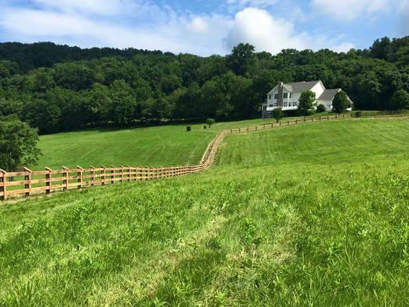 Mineral County, West Virginia Fence Project Photo